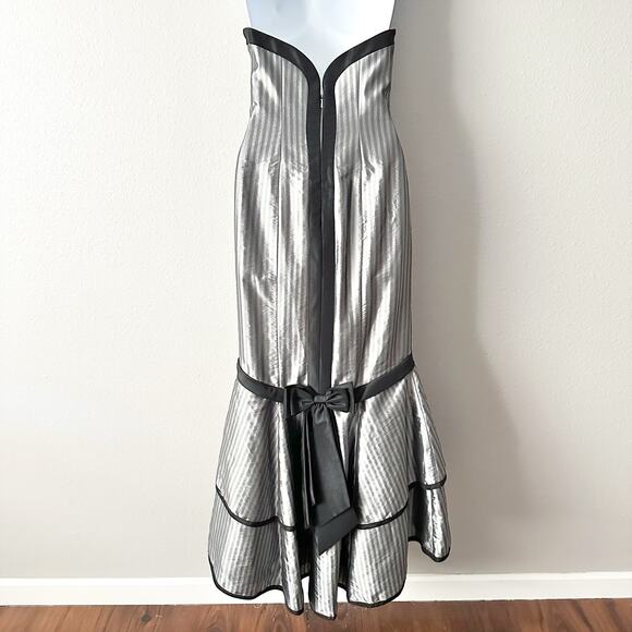 Flirt by Maggie Sottero Mermaid Trumpet Sweetheart Hi-Lo Dress women's size 2 - Picture 6 of 14